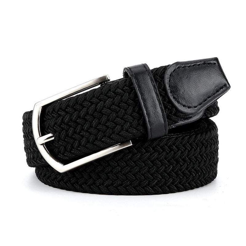 Radmire Braided Canvas Woven Elastic Stretch Belts for Men/Women/Junior with Multicolored - Image 3